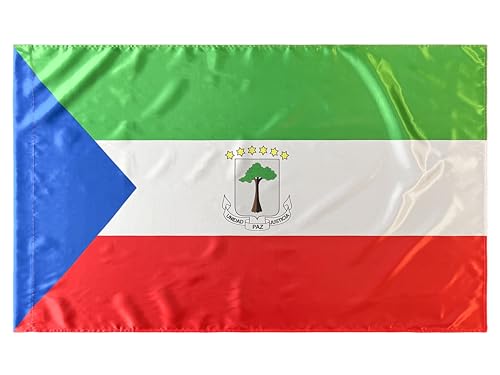 Durabol Bandera Guinea Ecuatorial 150 x 90 cm Satén