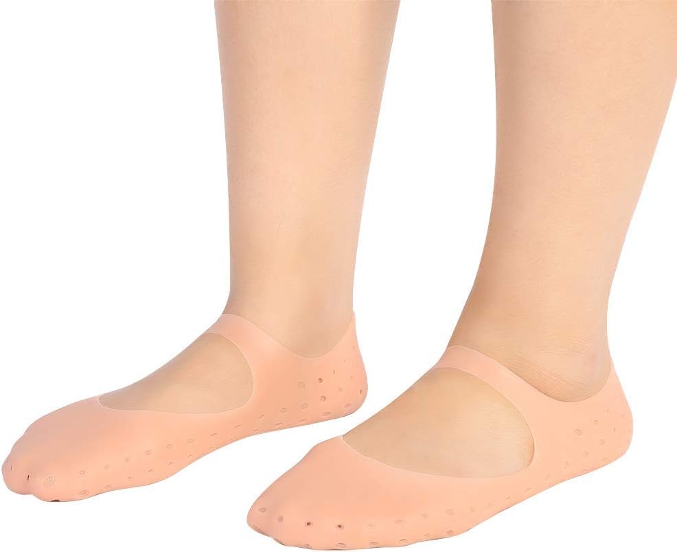 Since New Premium Quality Moisturizing silicone sock, silicone moisturizing socks for women and men foot, non-slip silicone socks, anti-split moisturizing socks, protect foot care tools, 2pcs