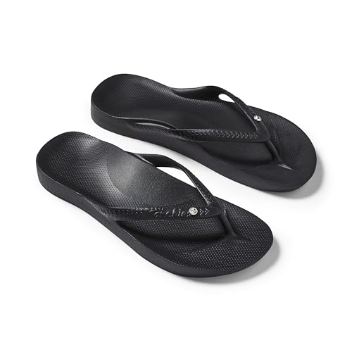 Image of Archies Arch Support Flip Flops for Men & Women - Orthotic Sandals for Plantar Fasciitis Relief - Lightweight, Cushioning, Shock-Absorbing Thong Sandals for Walking, Foot Pain & All-Day Comfort