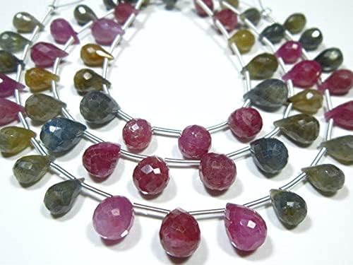 Saphir multicolore de qualité AA pour résoudre le manque d'éclat de vos bijoux artisanaux