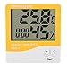 Medidor de Humedad y Temperatura Medidor de Temperatura Digital LCD Higrómetro Interior con para habitación(Orange)