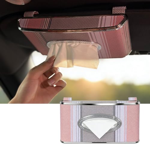 Car-Tissue-Holder-Tissue-Box-Holder-for-Car-Visor-Organizer Car Tissue Holder, Tissue Box Holder for Car, Visor Organizer - Image 1