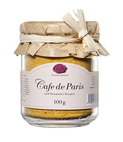Gourmet Berner Cafe de Paris im 100g Glas Cover