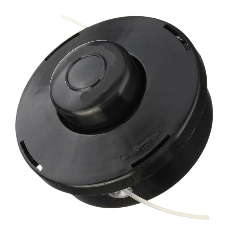 Bobine d'alimentation avec tampon anti-vibration pour tondeuse