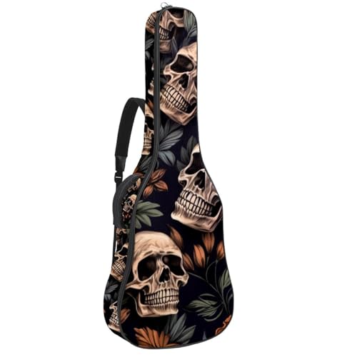 Étui guitare classique Halloween avec double bandoulière réglable 42 pouces