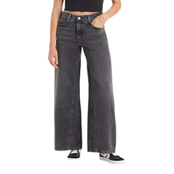 Amazon | [リーバイス] 94 BAGGY WIDE LEG ジーンズ ブラック