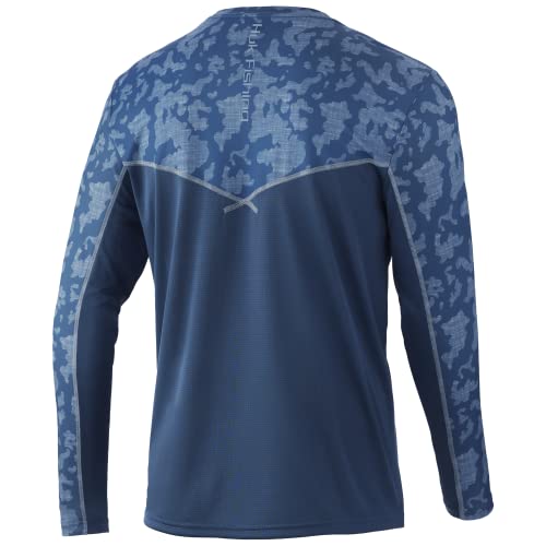 Image of HUK Men's Icon X Long Sleeve Shirt, Performance Fishing Shirt