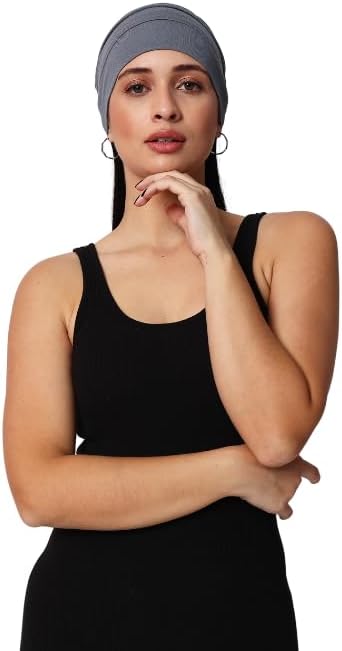 Chemo Silky Soft Slouchy Snood Bamboo Cap Beanie for Women Cancer Hair Loss Turban Hat Chemo Headwear Women - Image 3