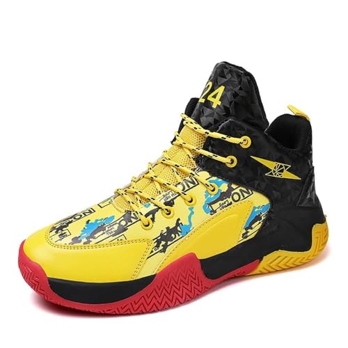 Zapatillas de baloncesto de moda para entrenamiento juvenil y caminar a diario