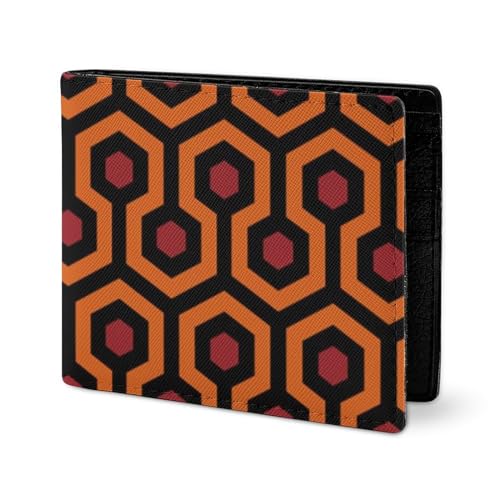 The Shining Overlook Hotel Slim Bifold Wallet Coin Pouch Personalized Travel Card Holder for Men Women2