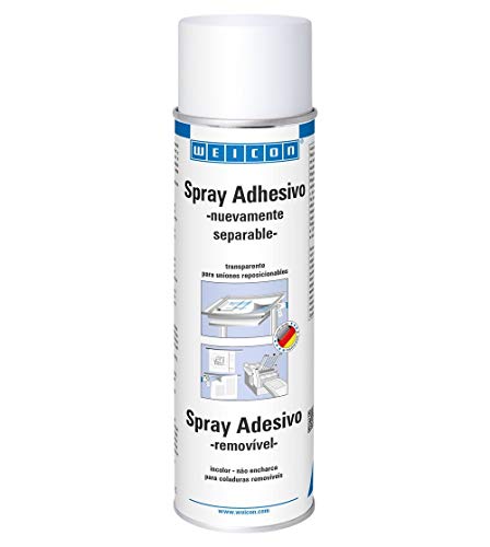 WEICON Spray Adhesivo 500 ml Transparente
