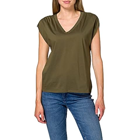 United Colors of Benetton T-Shirt 3JDRE4267 Camiseta, Verde Militar 35a Cover