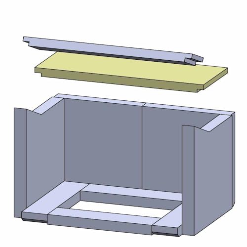 Heizgasumlenkplatte - Passend für Haas+Sohn Kaminöfen inkl....