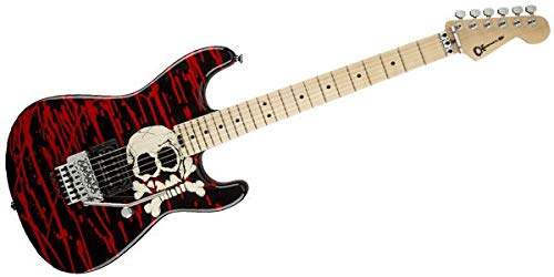 CHARVEL (シャーベル) エレキギター Warren DeMartini Signature Blood And Skull Pro Mod