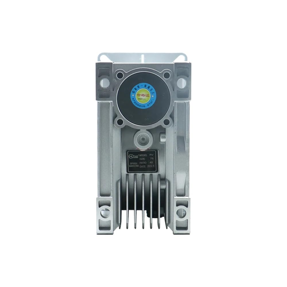 NMRV 075 10:1 do 100:1 przekładnia przekładni ślimakowej z przekładnią redukcyjną 19 mm 22 mm wyjście do grawerowania CNC 110 130 ST elektroniczny rozrusznik serwomechanizmu IDGTTLDF (130x130 22 mm