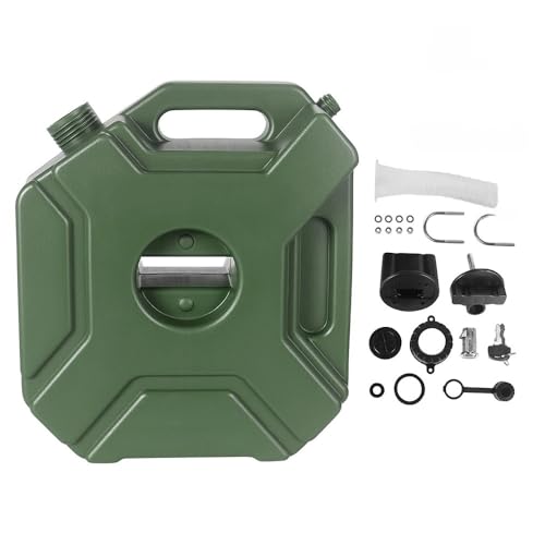 Réservoir de carburant rechange universel 5l anti-fuite avec support antivol pour trajets moto