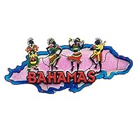 Calamita da frigorifero 3D Freeport Bahamas da viaggio souvenir collezione regalo casa cucina decorazione magnetica adesivo Bahamas frigorifero magnete