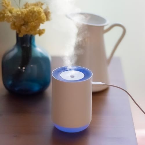 Humidificador Ultrasónico Difusor de Aromas 225ml Para Bebes, Mocos y Tos. Silencioso. Mejora el Ambiente y la Humedad. Con USB y 7 Colores LED. Aceites Esenciales. Free Bebés y Plantas. - imagen 2