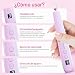 Imagen de XunmotorYao Torno para Uñas Profesional 12 in 120000 RPM Lima Eléctrica Uñas Seguro LCD Kit de Manicura y Pedicura Eléctrico Profesional Nail Drill Recargable USB para Uñas de Gel