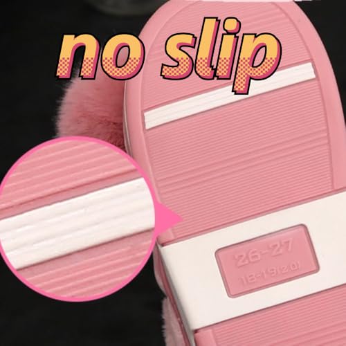 Cozy Enclosed-heel Cotton Slippers for Women Warm Comfort Soft Slippers Thickened Soles Non-slip Soles Cute Cartoon Rabbit Slippers Winter Slippers2