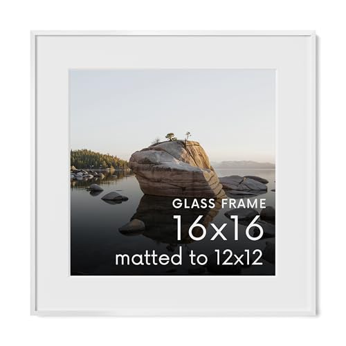 HAUS AND HUES 0,7 x 2,0 cm, Weiß, 16 x 16 mm, Glas 1