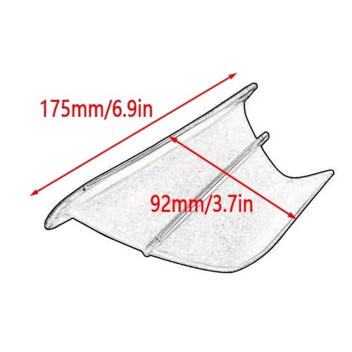 Kit d'aile spoiler winglet pour CBR1000RR améliorant l'appui au sol