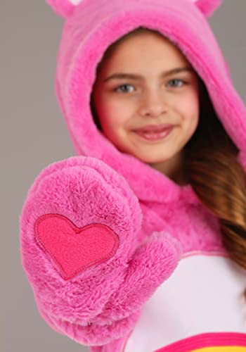 Disfraz infantil Girl's Care Bears Deluxe Cheer Bear rosa miniatura 6