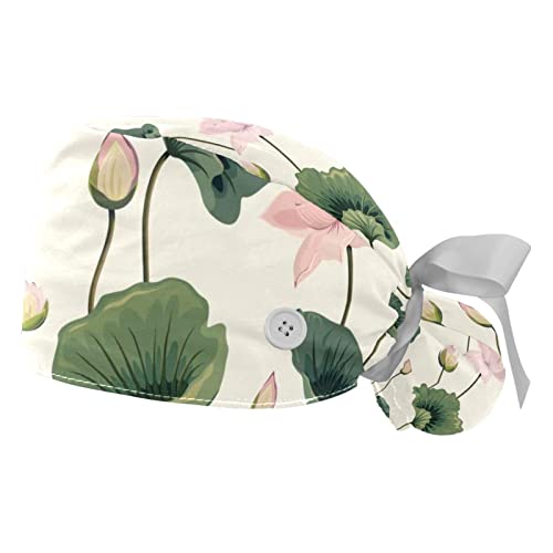 Chapeaux bouffants JDEZ casquettes ajustables pour retenir les cheveux au travail