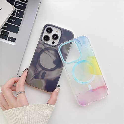 Coque de téléphone pour iPhone 12 Pro aquarelle magnétique - 7