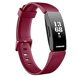 FunBand Fitbit Inspire & Inspire HR Correa,Edición...: 【Modelos compatibles】: Perfecto ajuste para su Fitbit Inspire & Inspire HR, ajustes de small para la muñeca de 5,5"-7,1"(140-180mm).[1-Pack] [Sin Rastreador] 【Fácil instalación】: Fácil de instalar y desmontar, libre de ajustar, transpirable y cómoda....