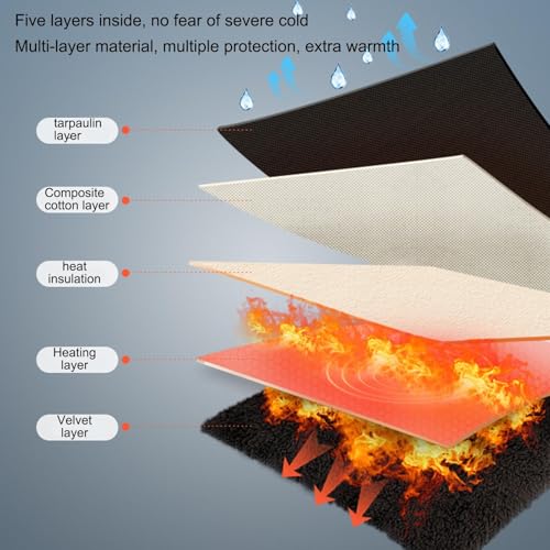 Guantes calefactables impermeables que protegen tus manos del frío con tecnología táctil 7
