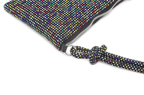 Image of YUWITA Sparkly Rhinestone Purse Evening Bag, Clutch Purses for Women Going Out Dressy Small Handbag