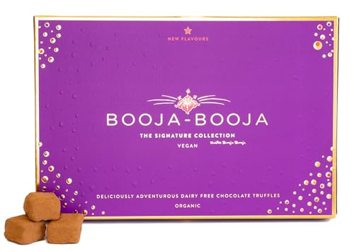 Booja - Booja, The Signature Collection Gift Box | Selection of Vegan Chocolate Truffles, 184g