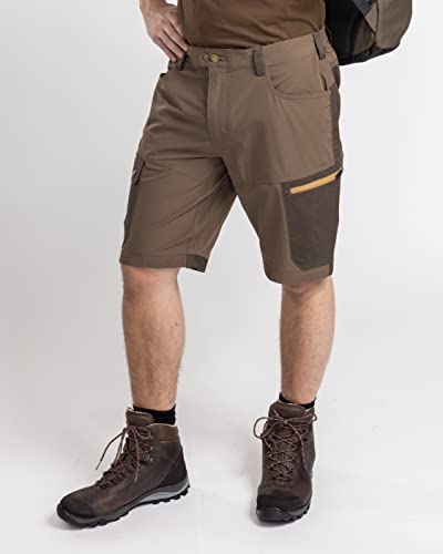 Pinewood 5316 Finnveden Trail Hybrid Shorts Earth Brown/D.Olive (265) C60