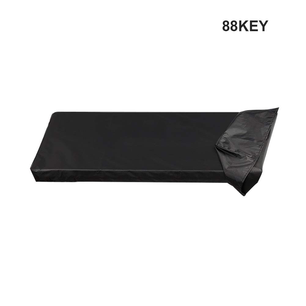 Housse anti-poussière pour clavier de piano électrique - Housse universelle en tissu pour piano électronique numérique - 88 touches et 61 touches - Bleu - 75 x 180 cm