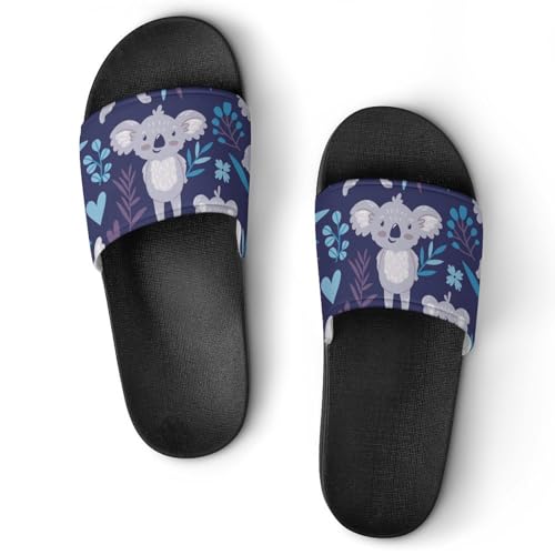 Claquettes femme koala : oubliez les chutes avec ces pantoufles antidérapantes