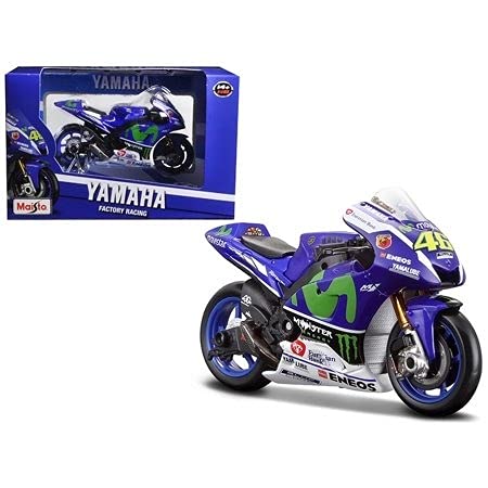 Maisto 1:18 Scale Honda Moto Yamaha Valentino Rossi #46 34594