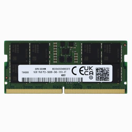 Image of Factory Original 16GB (1x16GB) Compatible for MSI CreatorPro X18 HX A14V, A14VKSG, A14VMG Laptop DDR5 5600MHz PC5-44800 SODIMM 1Rx8 CL46 1.1v Notebook Memory Module Upgrade RAM Adamanta