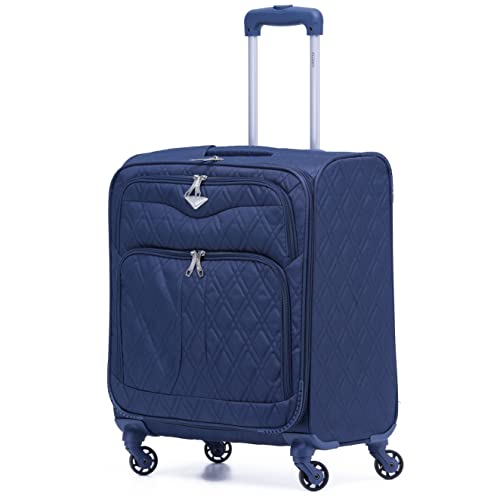 Valise cabine Flight Knight souple 800D à 4 roues pour bagage à main easyJet et British Airways