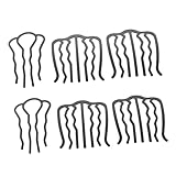 Fourche de coiffure pour frange : conçue pour gérer , offrant une apparence soignée et naturelle qui convient à toutes formes de visage, pince à fourche à cheveux, outils de chignon