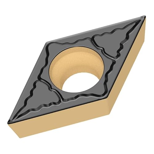 CDBP Hartmetall-Dreheinsätze DCMT32.52 Dcmt 11T308 für Halbfertig-Schneidstahl, DCMT für Drehwerkzeuge, 10 Stück