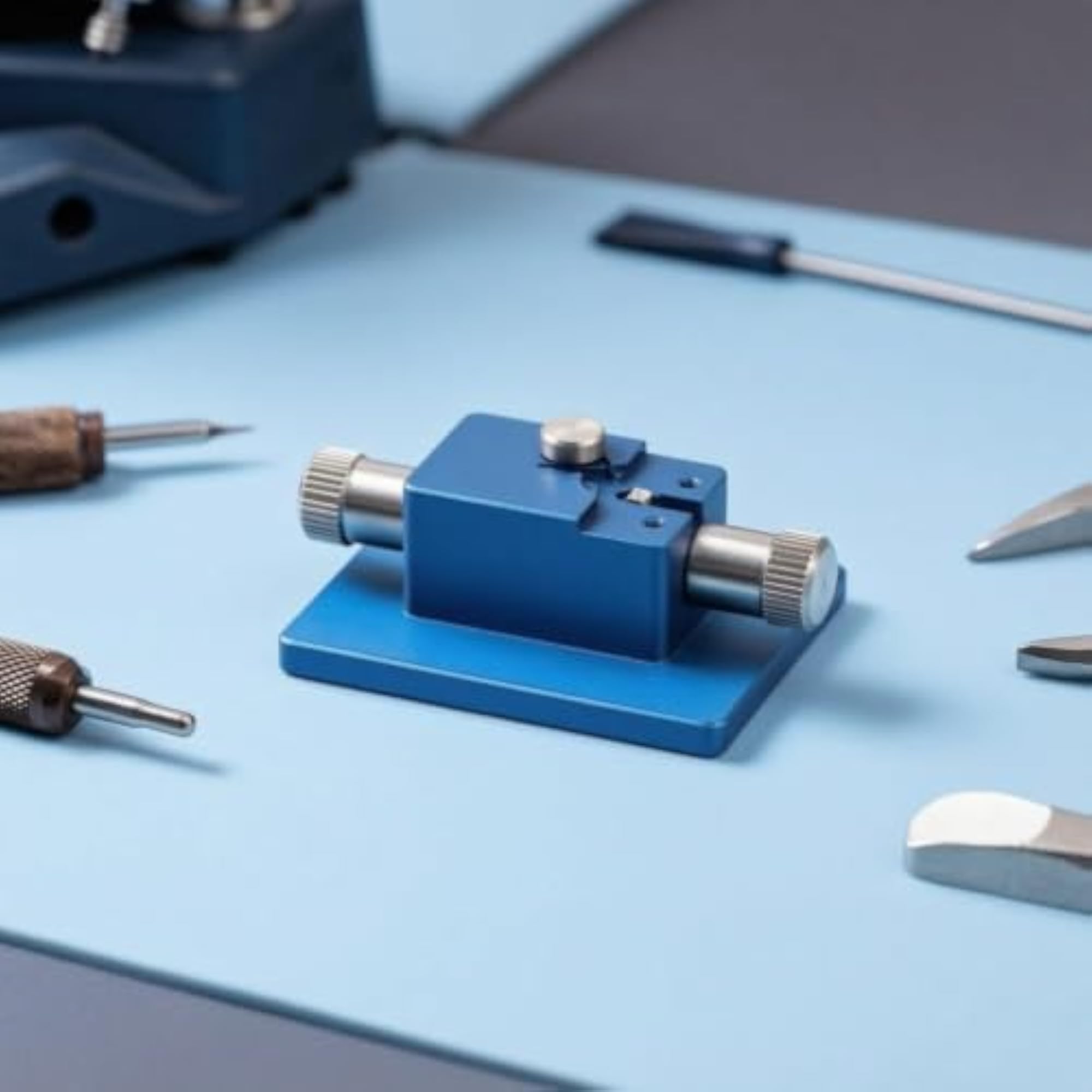 Slimline Balance Wheel Fixing Seat for Watchmakers