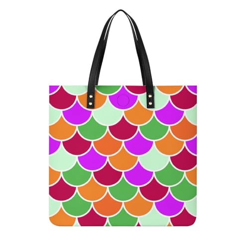 Grand tote bag sirène 39x39cm pour femme trouvez enfin la place requise
