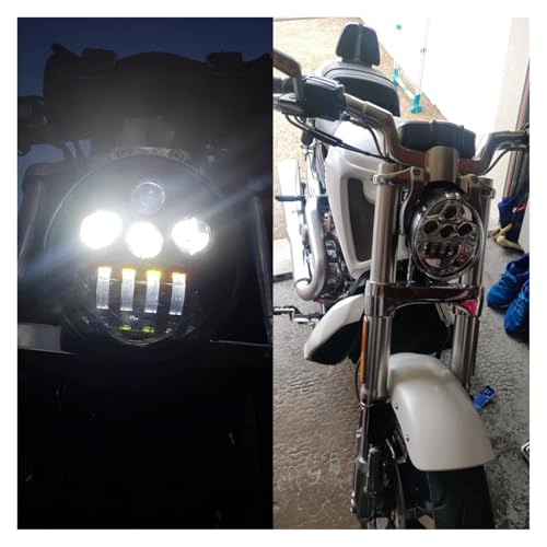 Phare LED moto pour VRSCF et VRSC feux de route et croisement