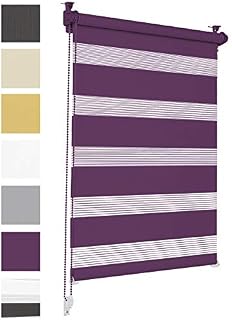 Roleta podwójna Sonello Klemmfix bez wiercenia dzień/noc 30 cm x 130 cm beżowa Roleta do drzwi i okien