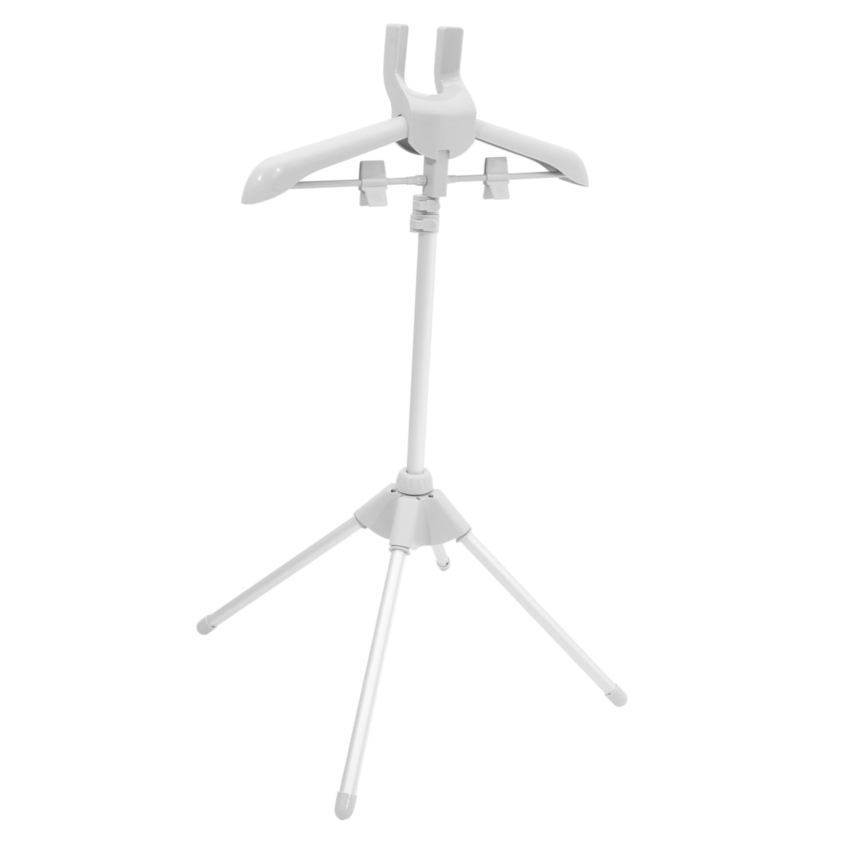 BUTIFULSIC Telescopic Folding Hanger for Garment Steamer Lightweight Clothes Rack for Efficient Ironing for Home Use and Travel