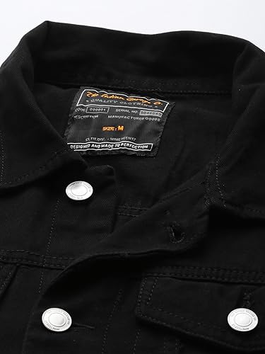Image of The Indian Garage Co Men Slim Fit NA Trucker Jacket