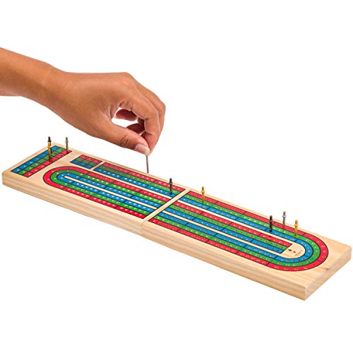 Regal Games 7410 Cribbage Board Game Set W/Storage thumb #5