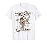 cinemascope png premiere Convient à tous les âges. CinemaScope Retro Movie Festival - Amateurs de cinéma T-Shirt