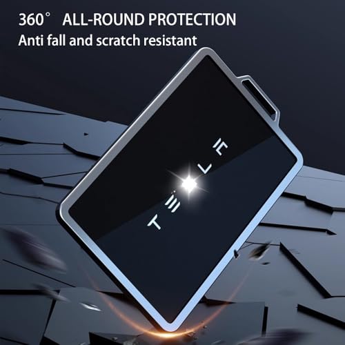 Image of Tesla Transparent Key Fob Cover 2PCS Ultra Thin Full Protection Compatible with Model 3 Y X S Cybertruck